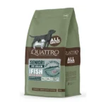 QUATTRO grain-free WHITE FISH AND KRILL Senior/Diet kutyatáp 12 kg