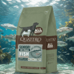 QUATTRO grain-free WHITE FISH AND KRILL Senior/Diet kutyatáp 12 kg